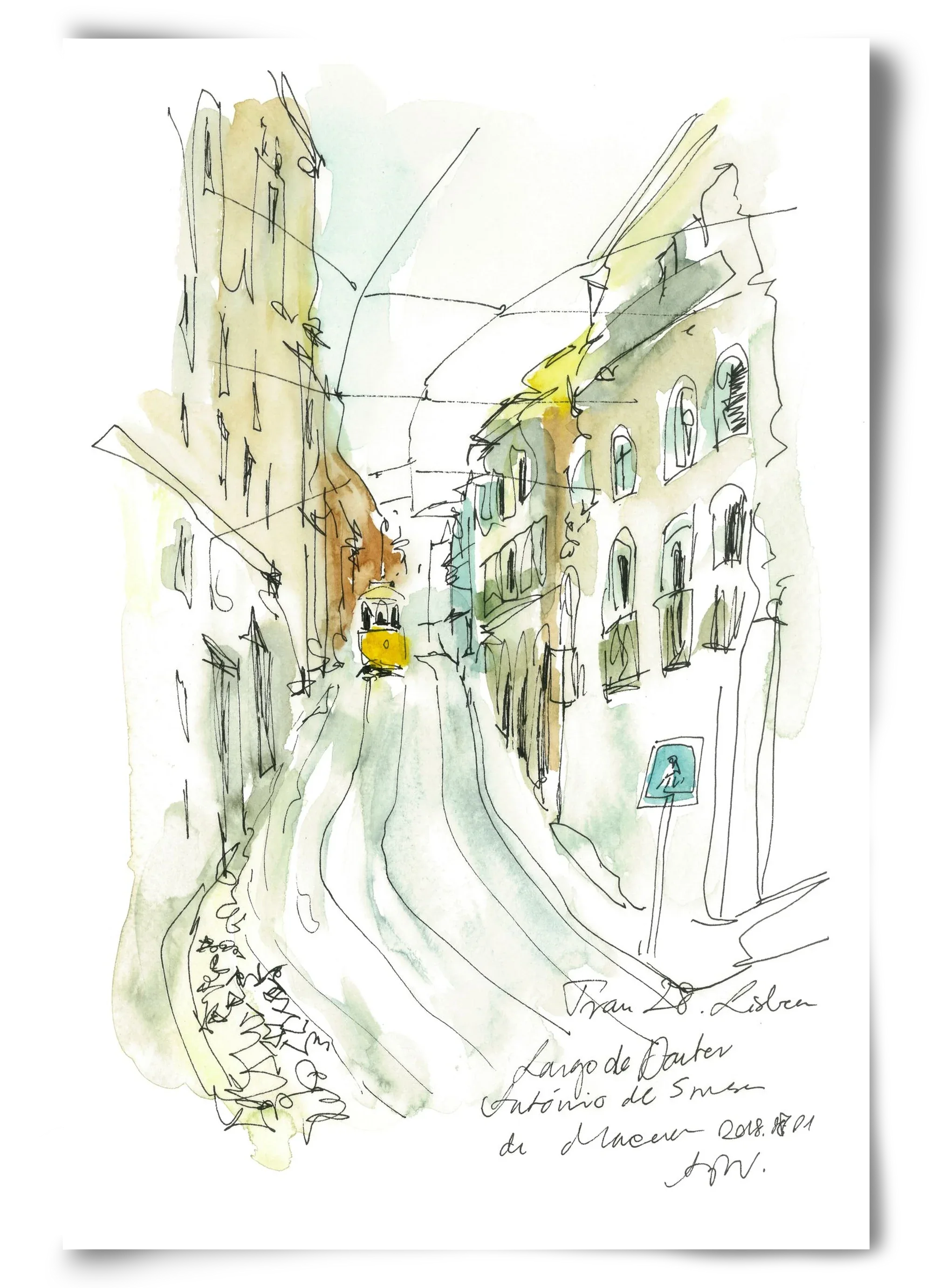 LISBON AQUARELLE NO.31 - artbridge