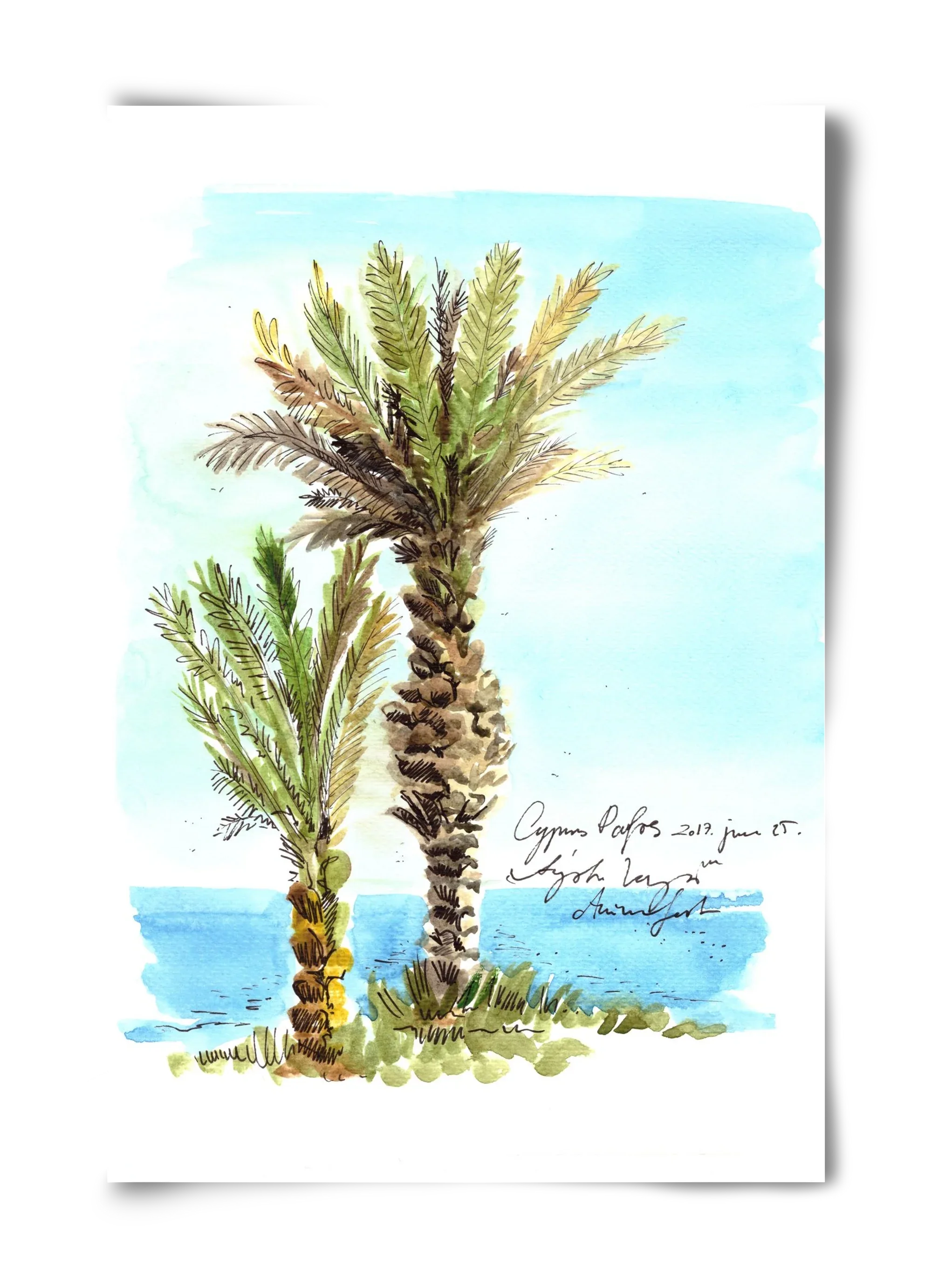 CYPRUS AQUARELLE NO.1 - artbridge