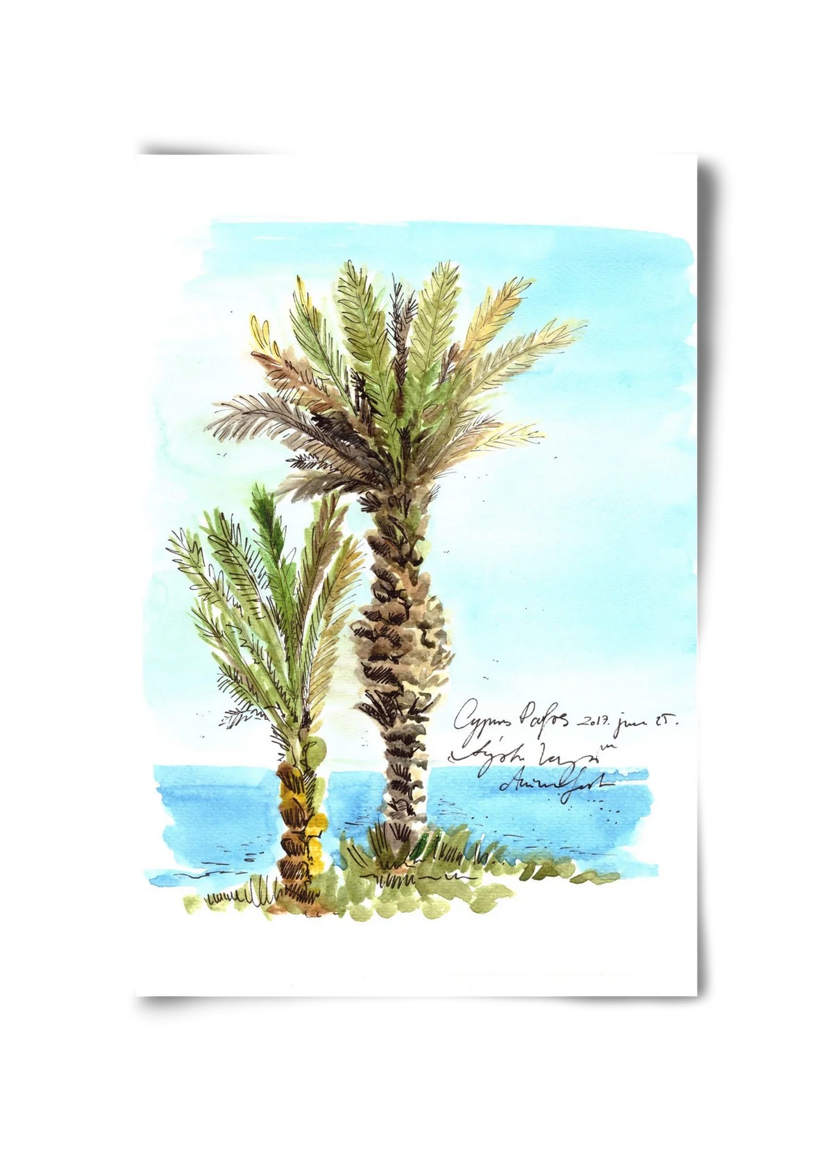 CYPRUS AQUARELLE NO.1 - artbridge