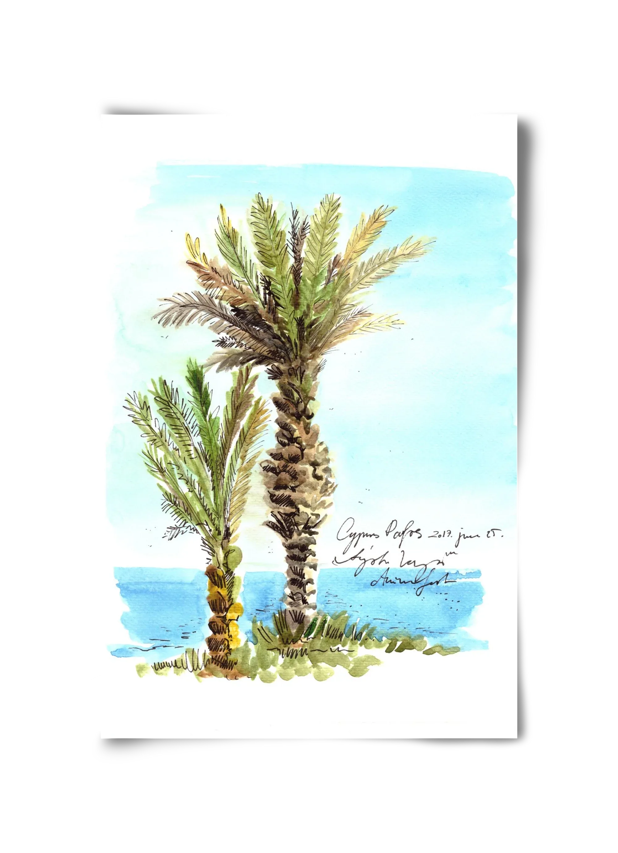 CYPRUS AQUARELLE NO.1 - artbridge