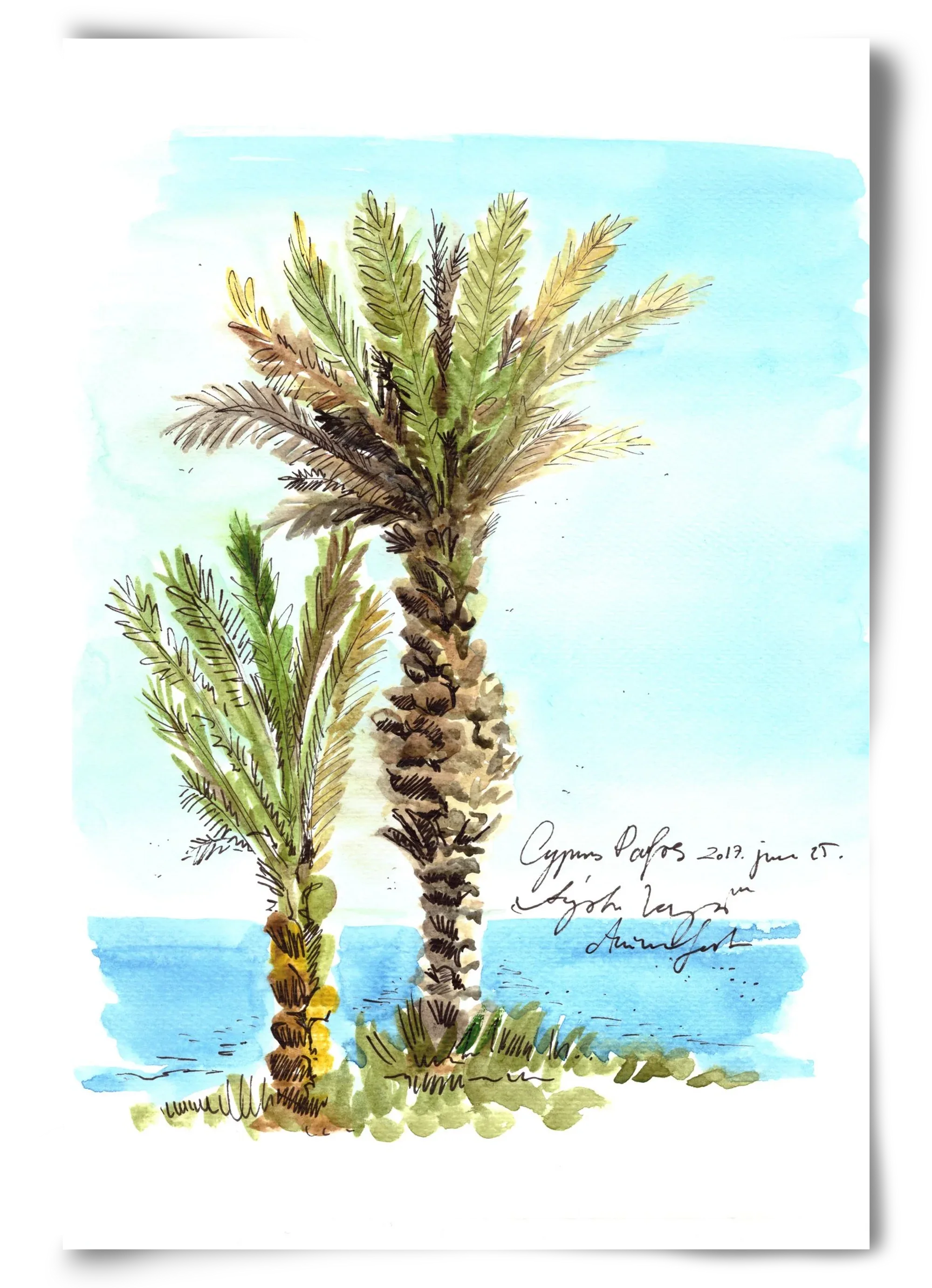 CYPRUS AQUARELLE NO.1 - artbridge