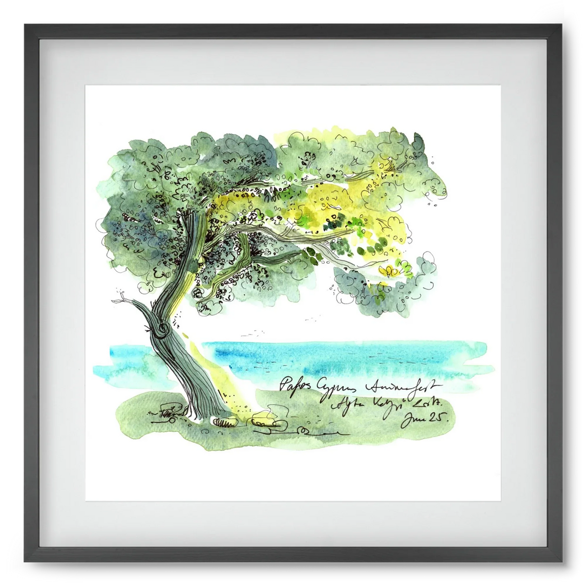 CYPRUS AQUARELLE NO.2 - artbridge