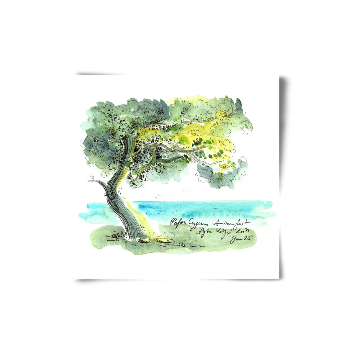 CYPRUS AQUARELLE NO.2 - artbridge