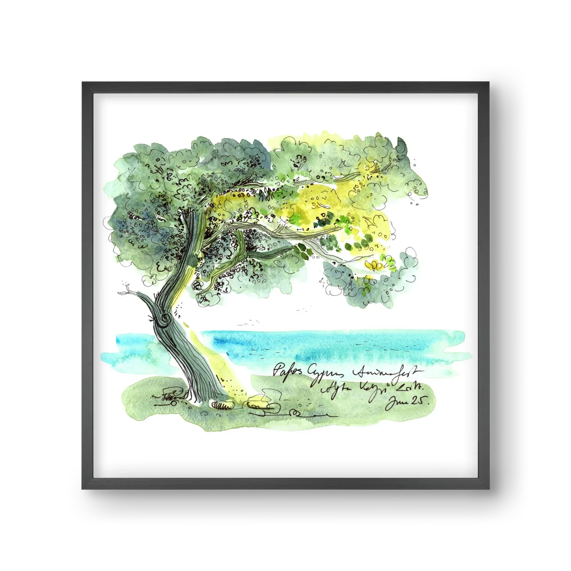 CYPRUS AQUARELLE NO.2 - artbridge