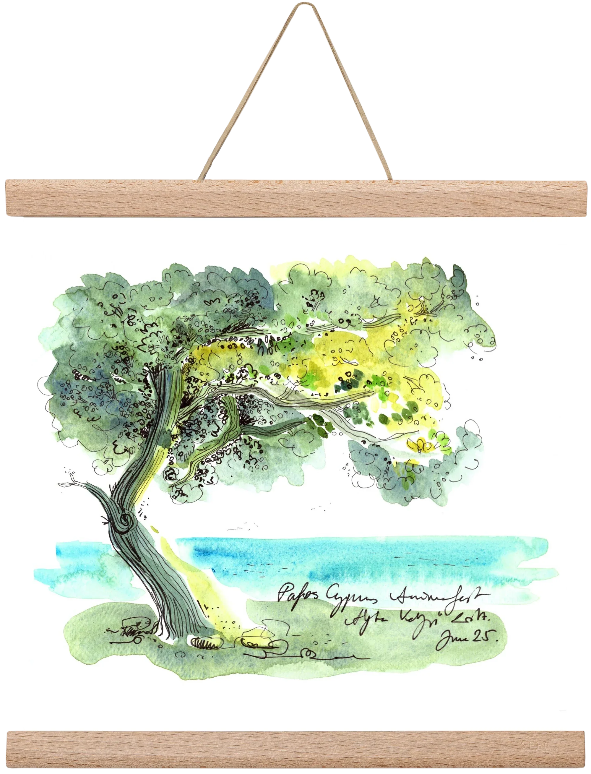 CYPRUS AQUARELLE NO.2 - artbridge