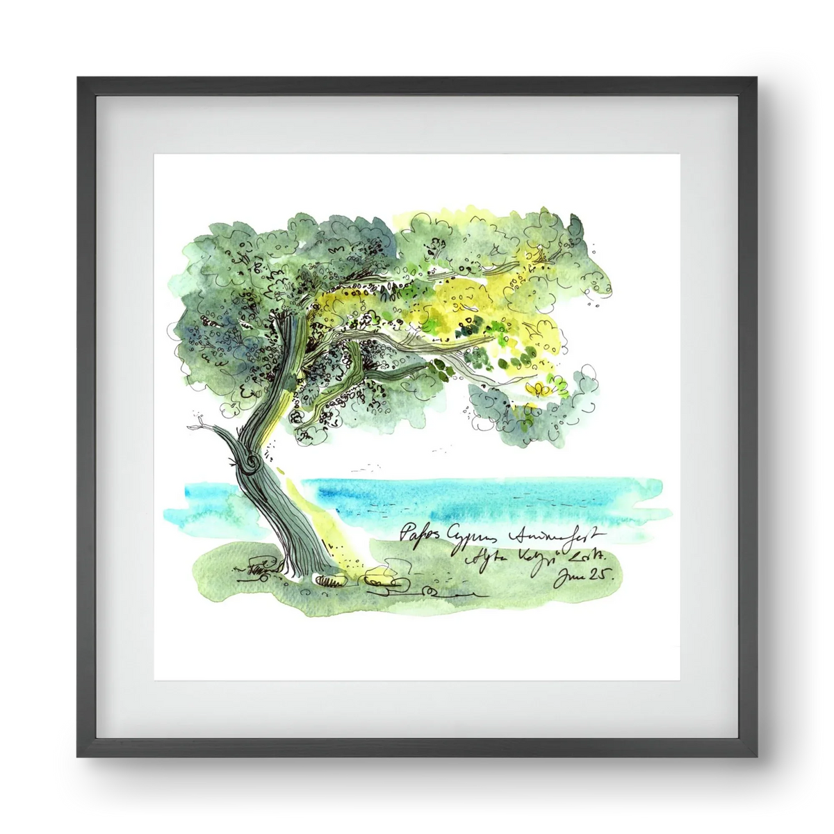 CYPRUS AQUARELLE NO.2 - artbridge