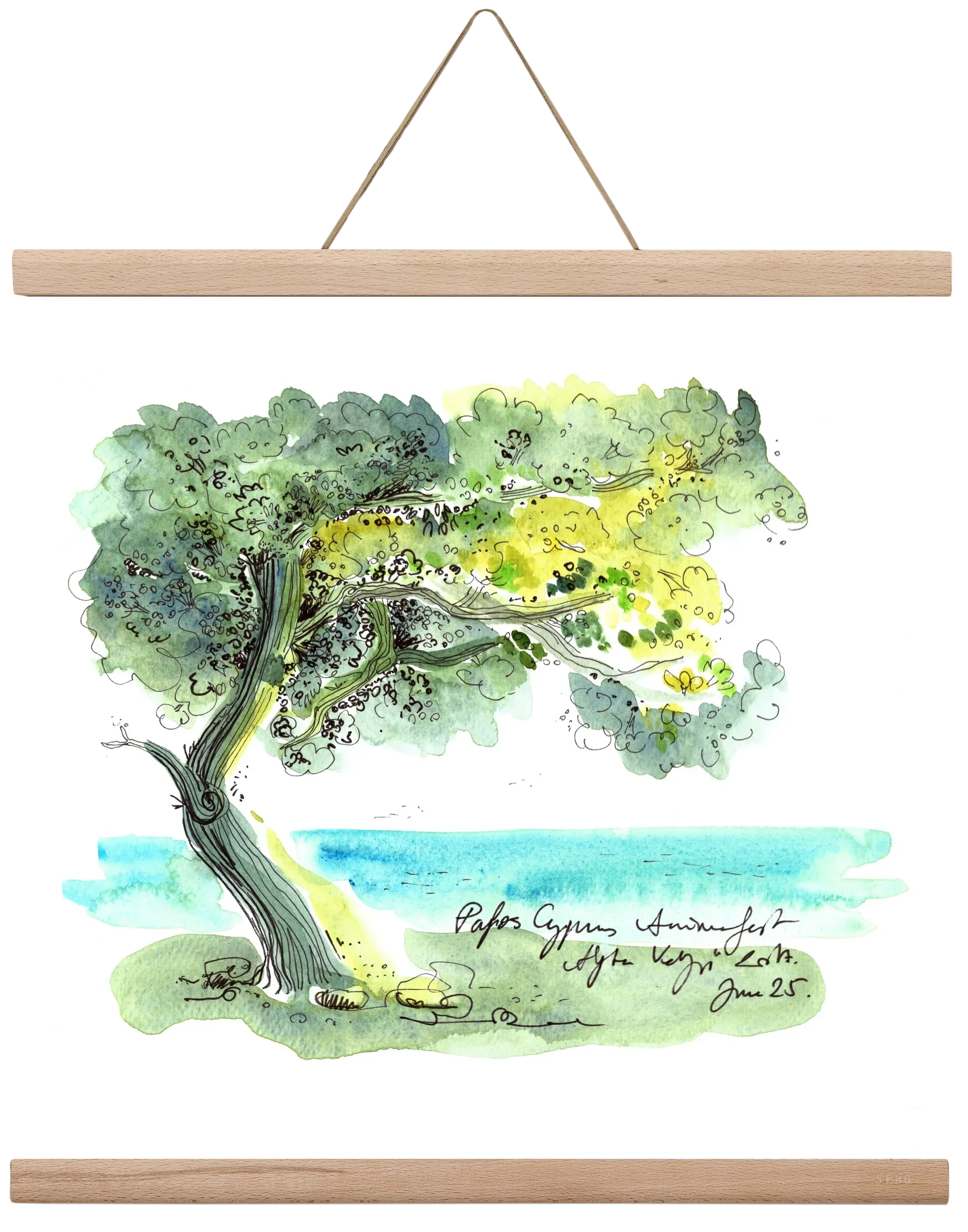 CYPRUS AQUARELLE NO.2 - artbridge