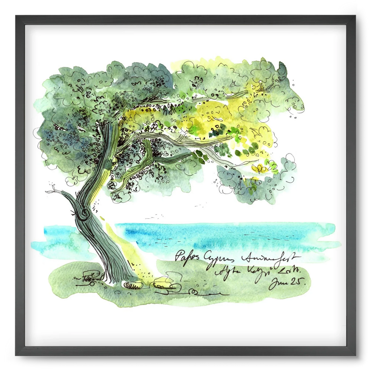 CYPRUS AQUARELLE NO.2 - artbridge