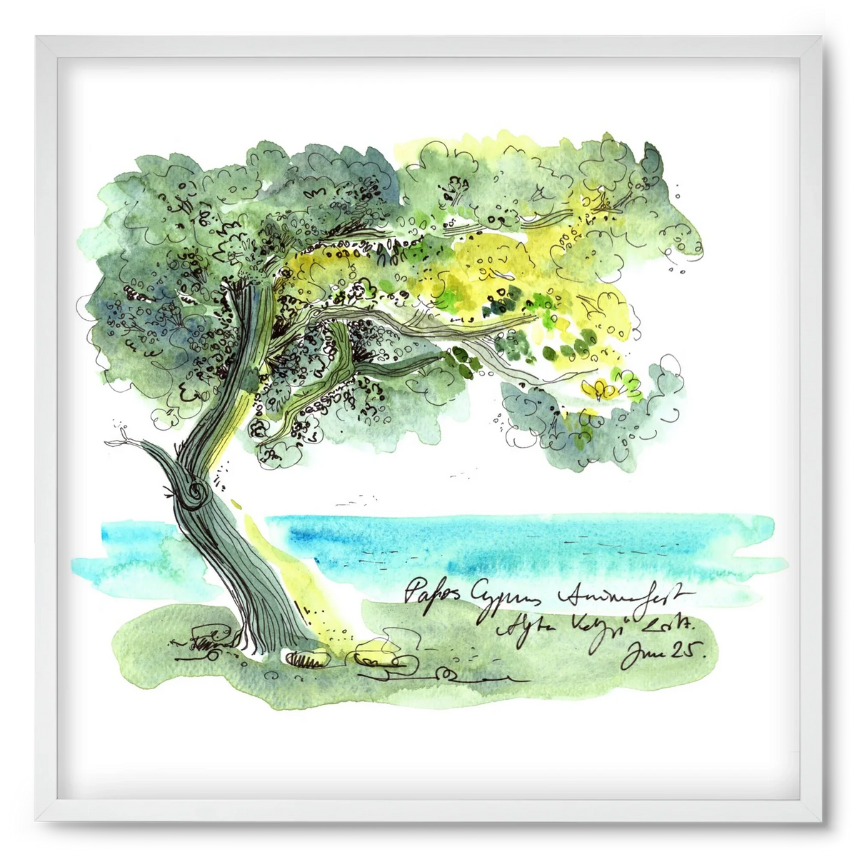 CYPRUS AQUARELLE NO.2 - artbridge