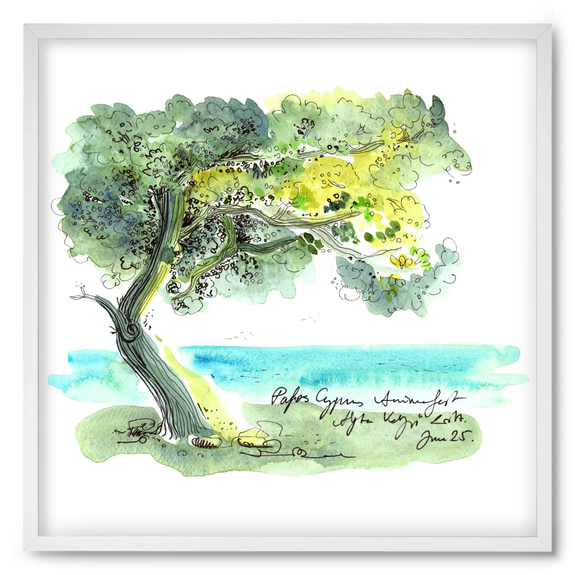 CYPRUS AQUARELLE NO.2 - artbridge