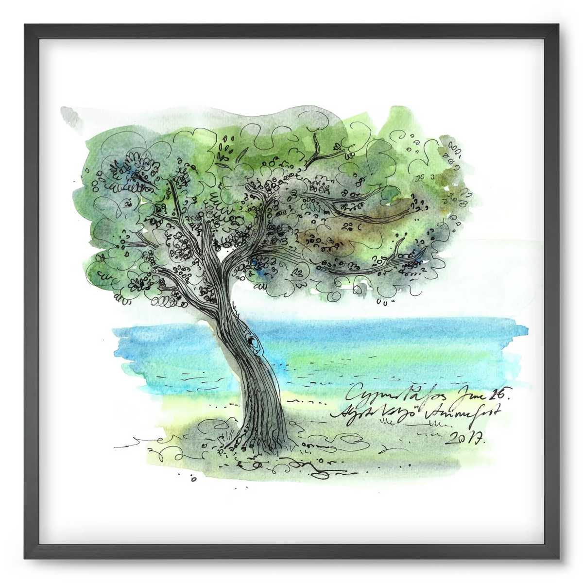 CYPRUS AQUARELLE NO.3 - artbridge
