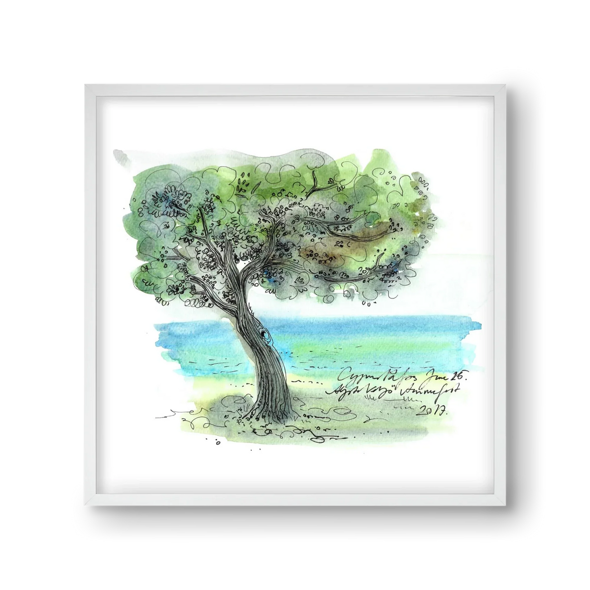 CYPRUS AQUARELLE NO.3 - artbridge