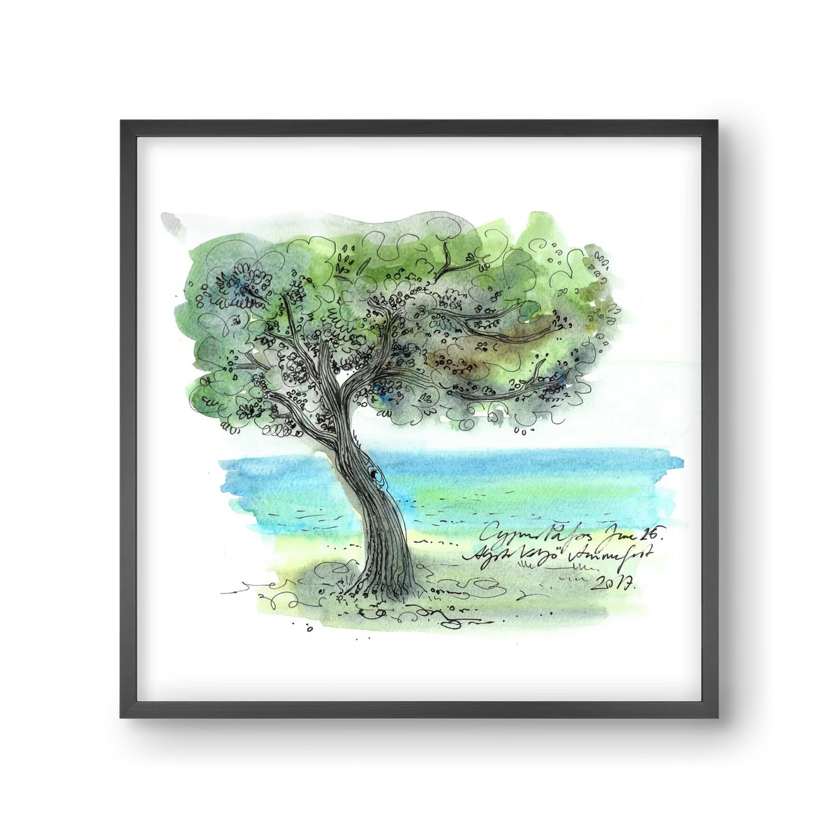CYPRUS AQUARELLE NO.3 - artbridge