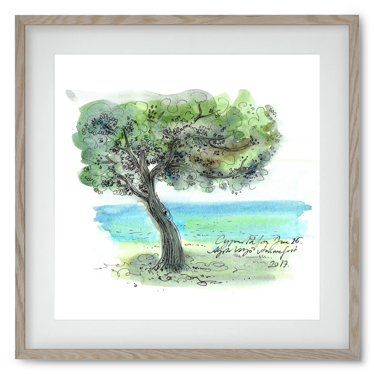 CYPRUS AQUARELLE NO.3 - artbridge