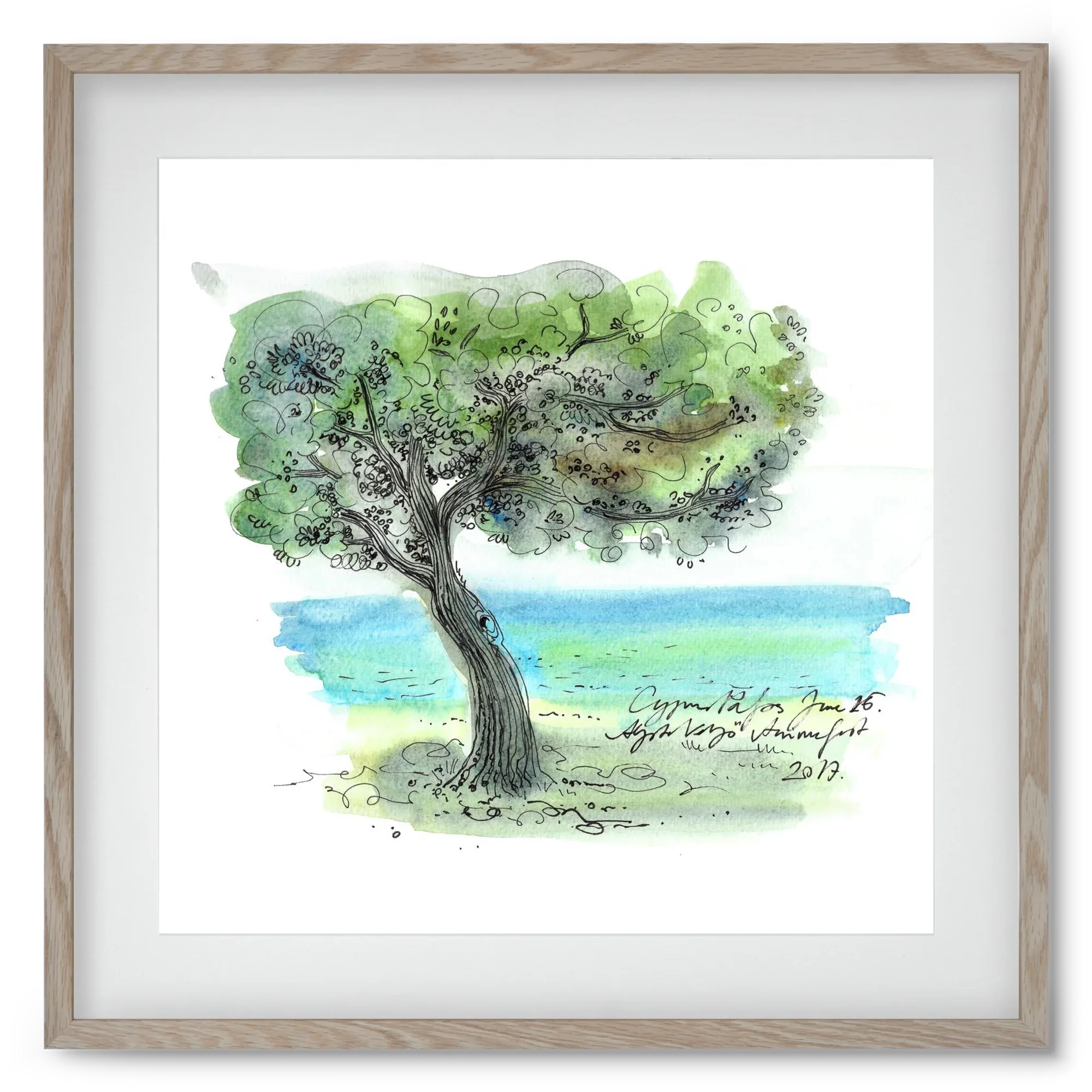 CYPRUS AQUARELLE NO.3 - artbridge