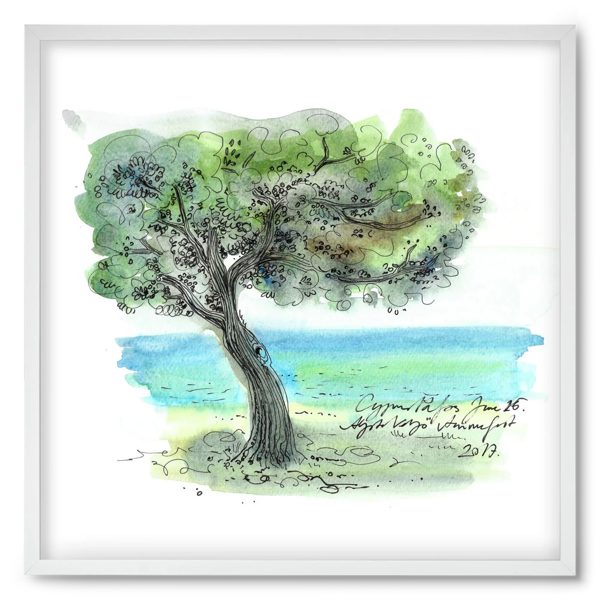 CYPRUS AQUARELLE NO.3 - artbridge