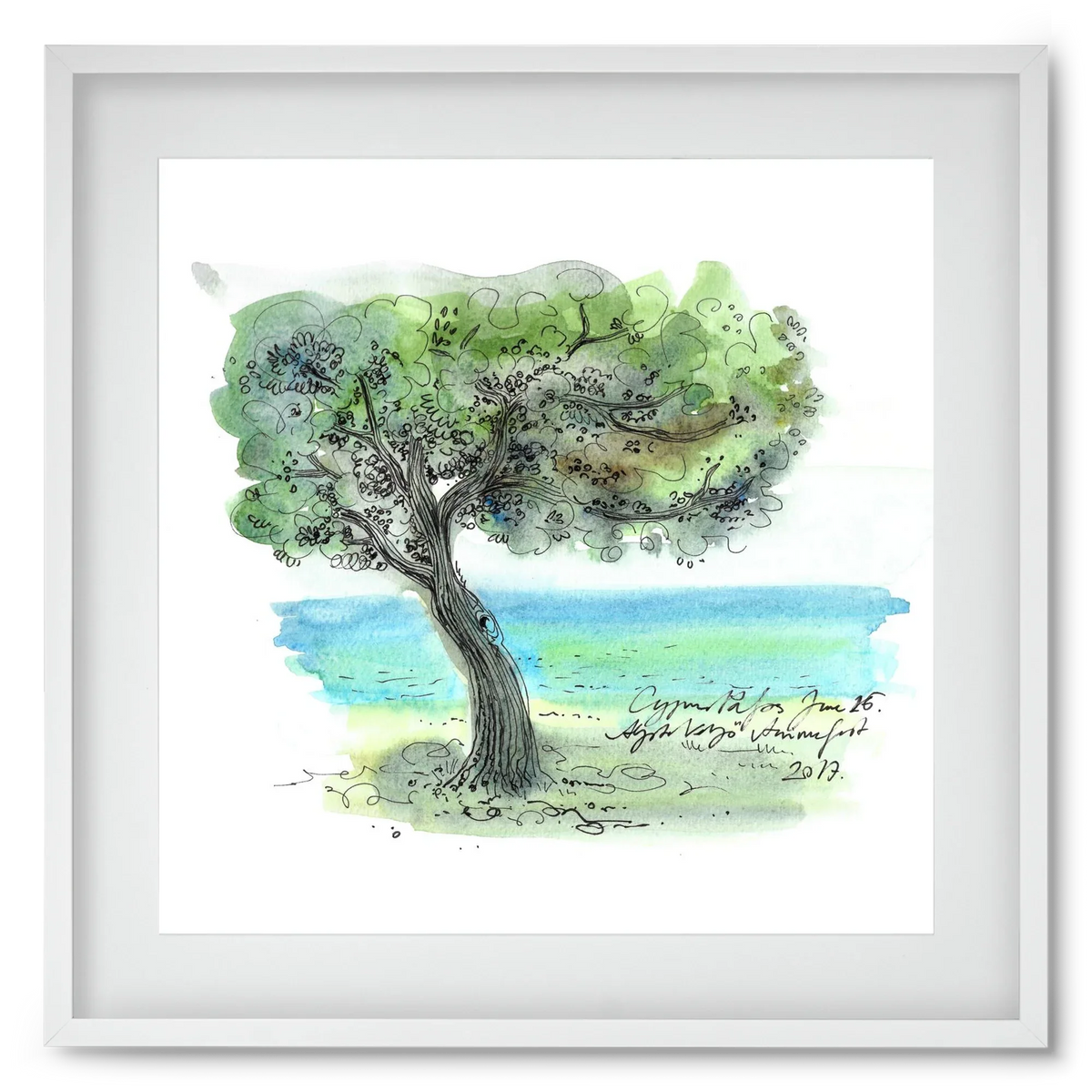 CYPRUS AQUARELLE NO.3 - artbridge