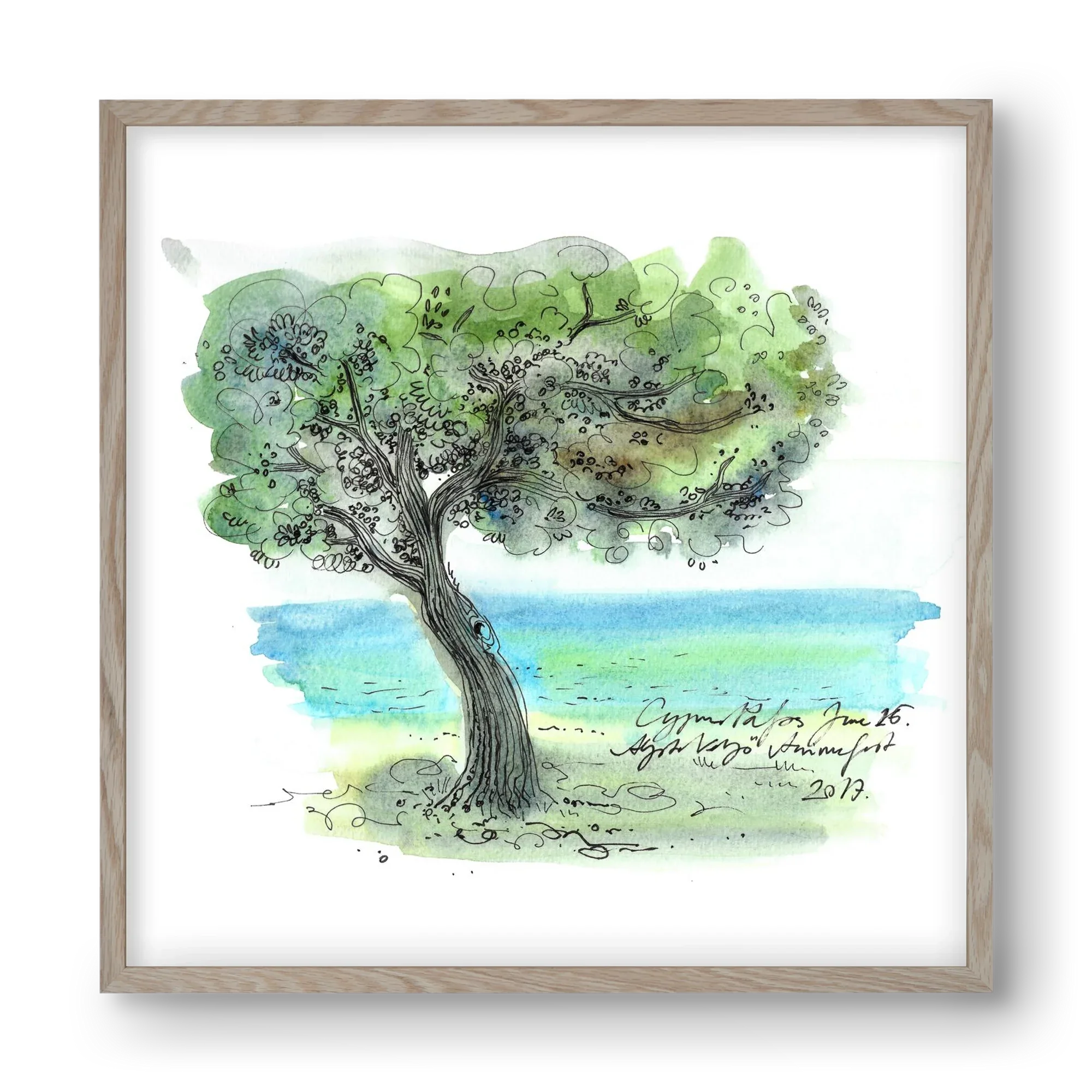 CYPRUS AQUARELLE NO.3 - artbridge