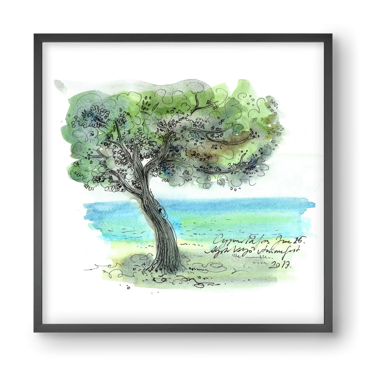 CYPRUS AQUARELLE NO.3 - artbridge
