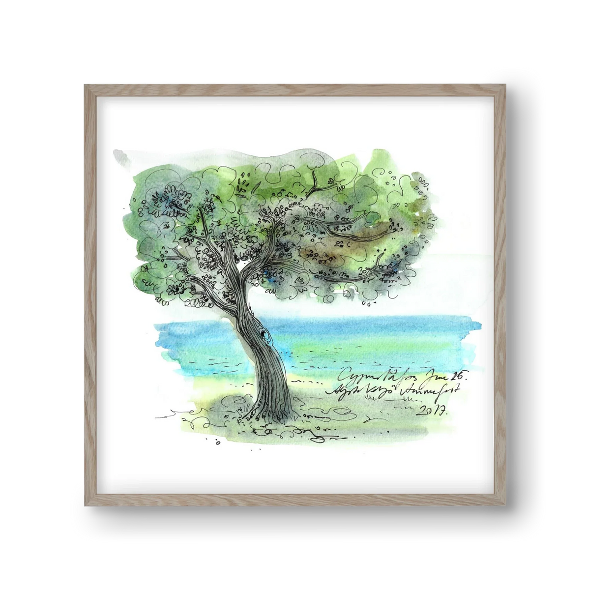 CYPRUS AQUARELLE NO.3 - artbridge