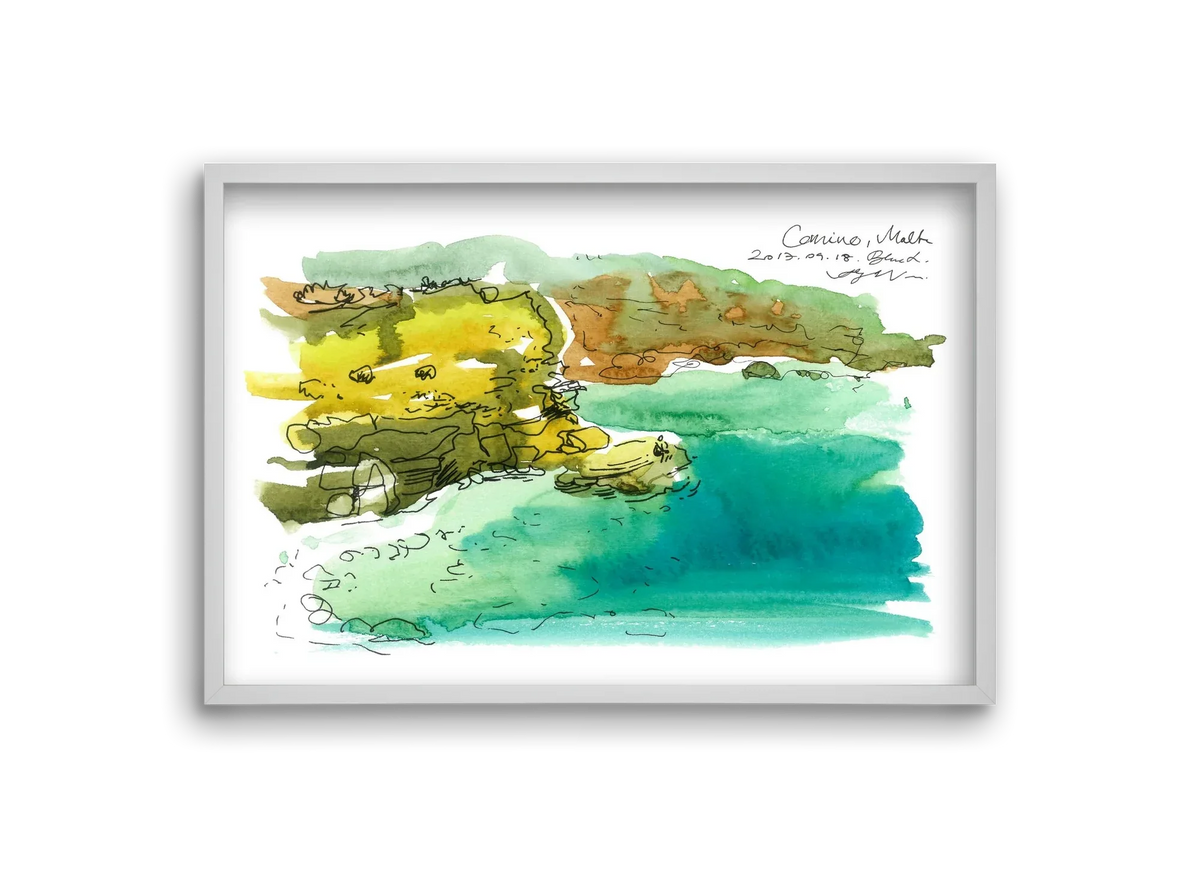 MALTA AQUARELLE NO.1 - artbridge