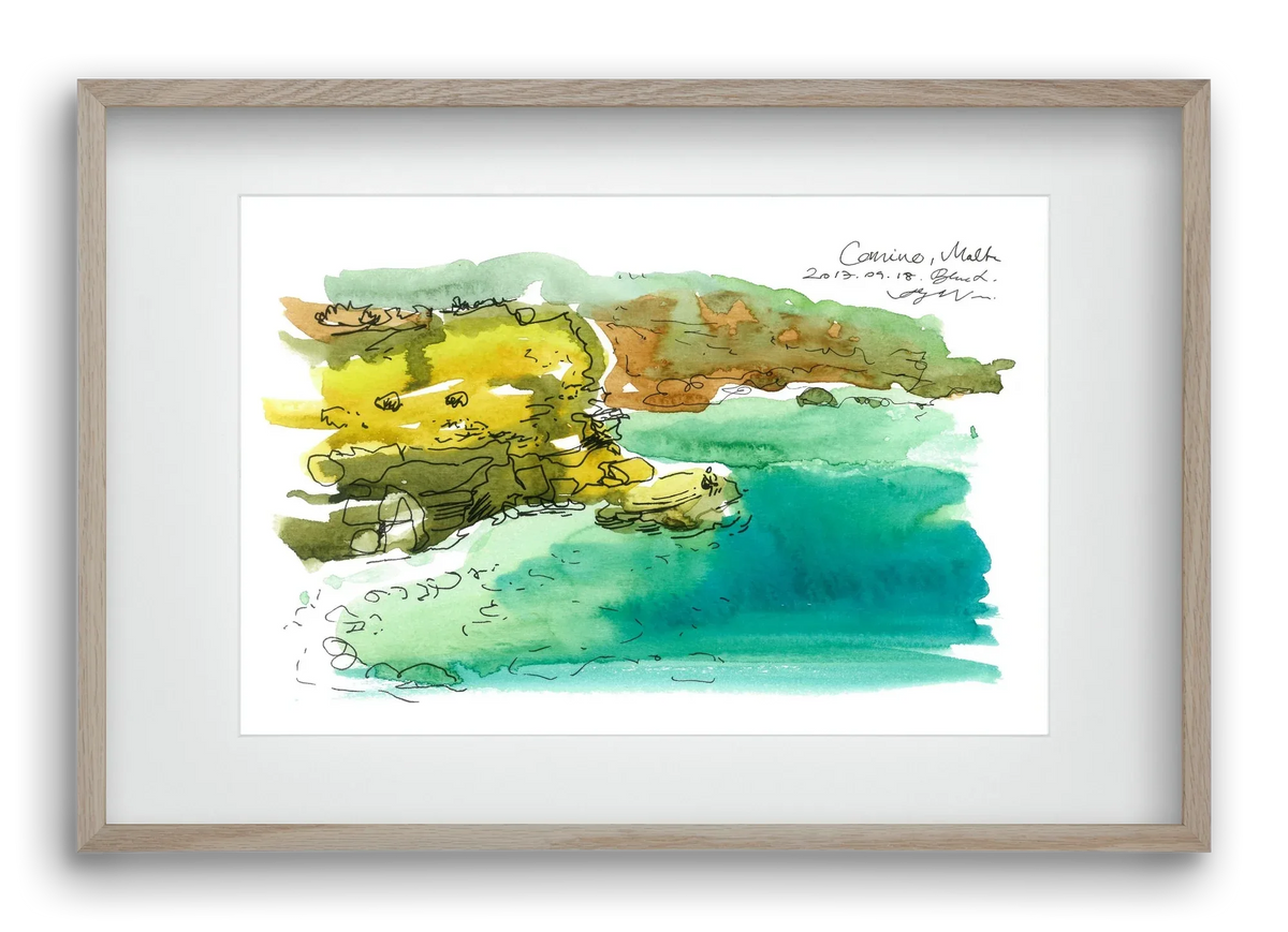 MALTA AQUARELLE NO.1 - artbridge