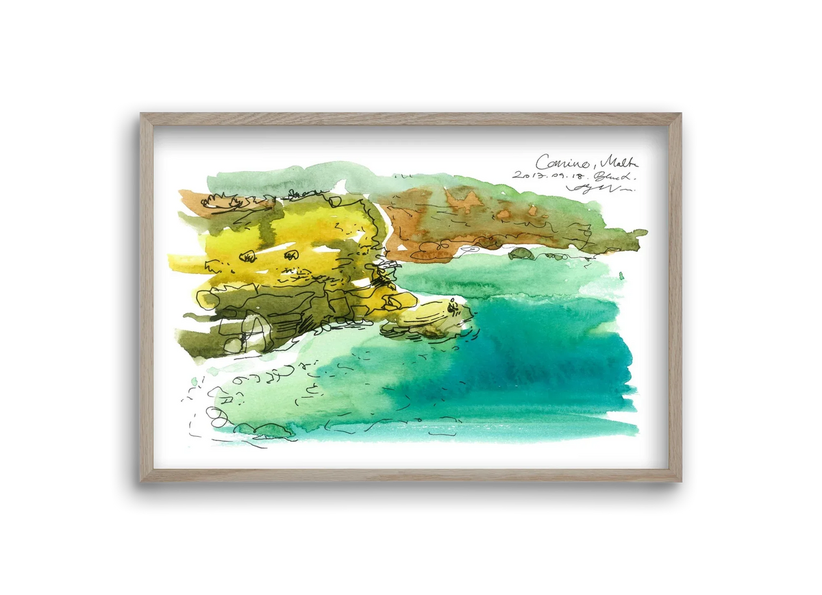 MALTA AQUARELLE NO.1 - artbridge
