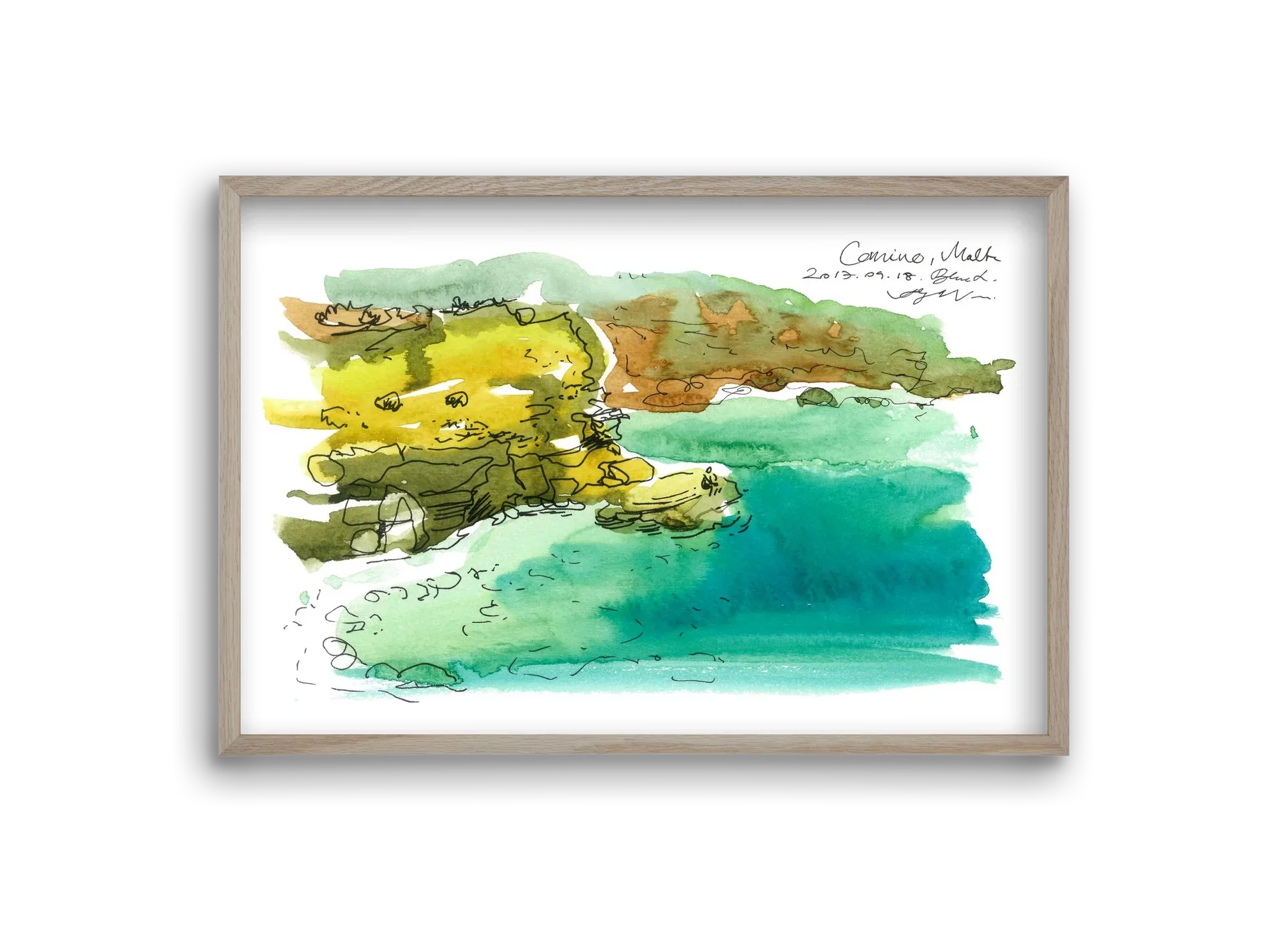 MALTA AQUARELLE NO.1 - artbridge