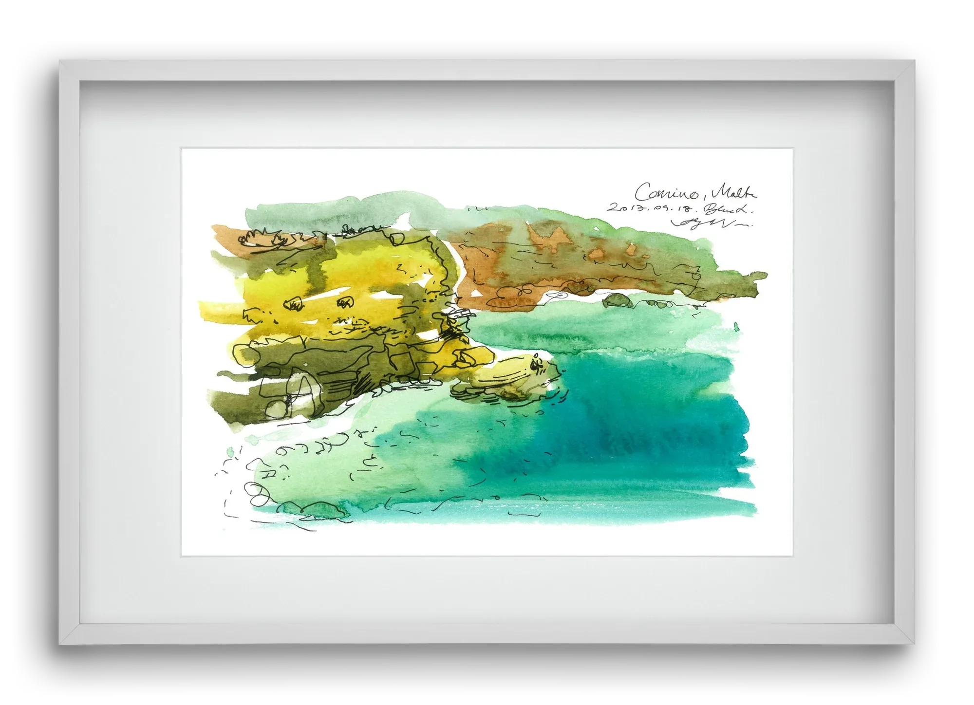 MALTA AQUARELLE NO.1 - artbridge