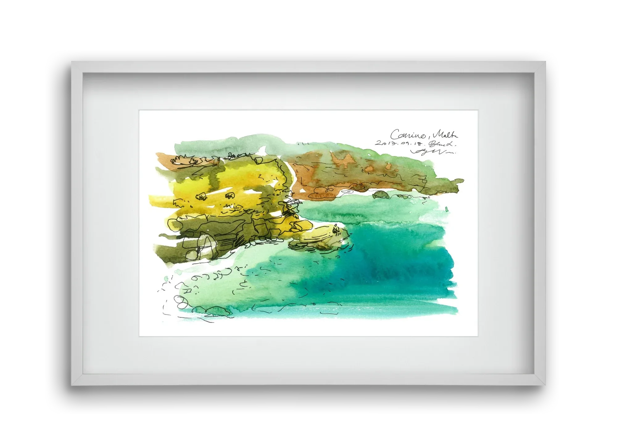 MALTA AQUARELLE NO.1 - artbridge