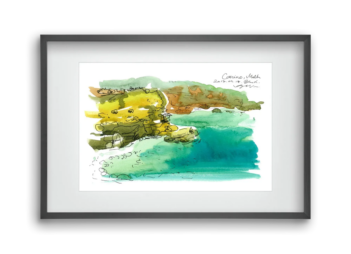 MALTA AQUARELLE NO.1 - artbridge