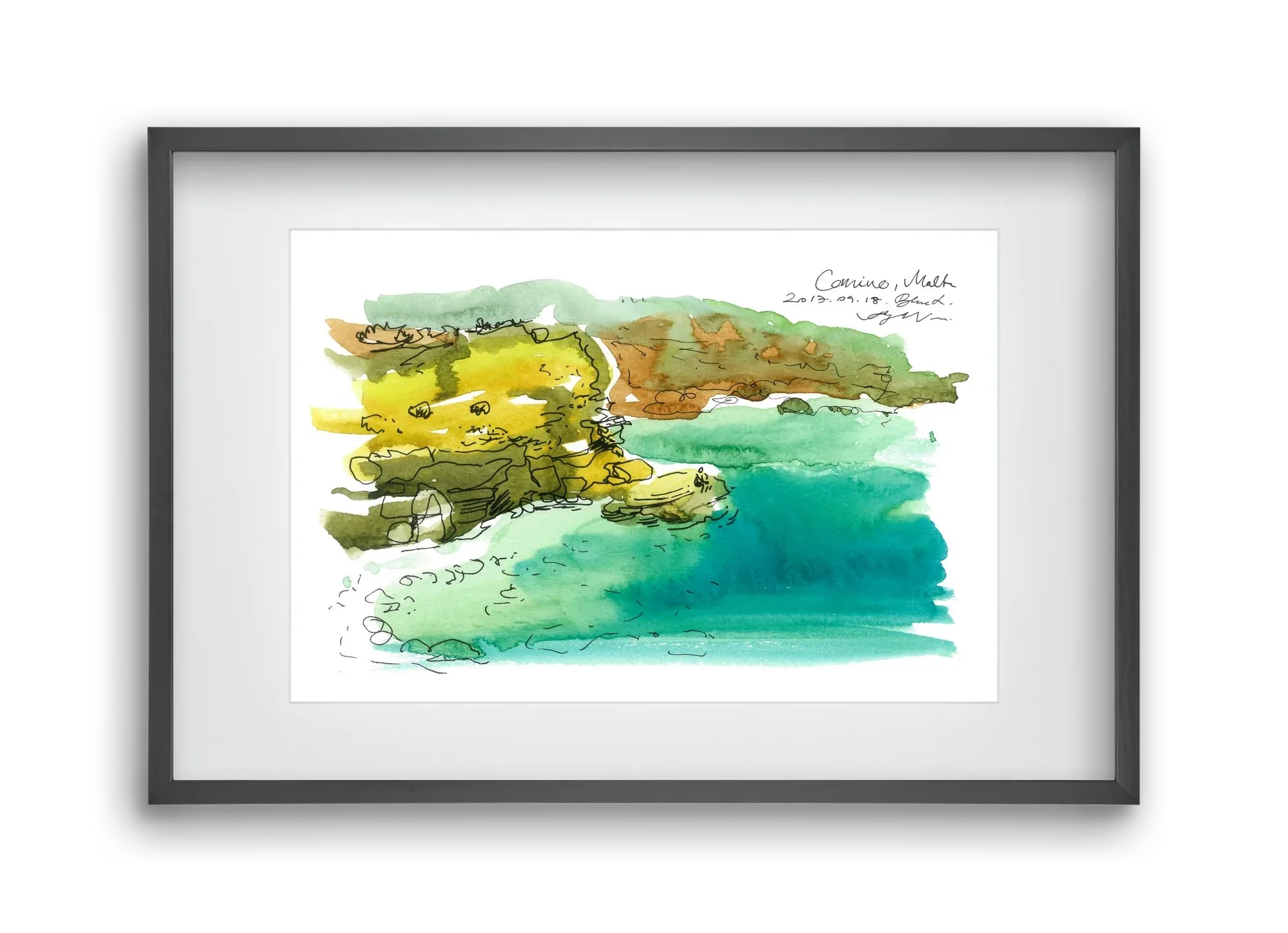 MALTA AQUARELLE NO.1 - artbridge