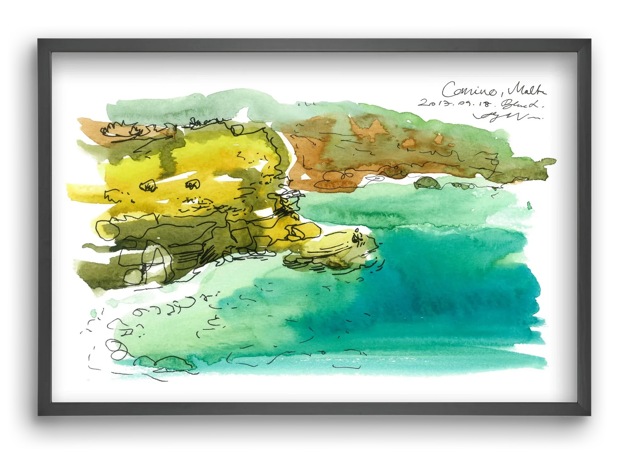 MALTA AQUARELLE NO.1 - artbridge