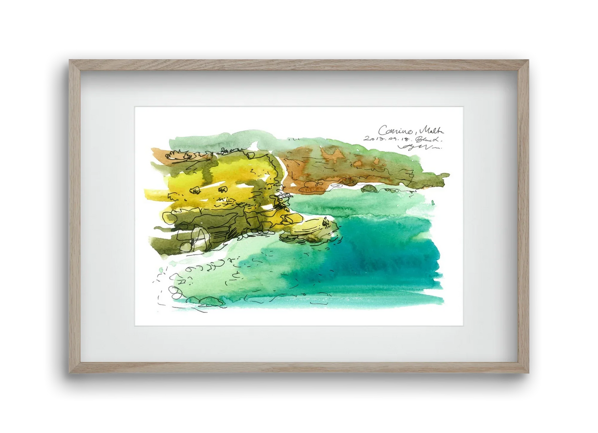 MALTA AQUARELLE NO.1 - artbridge
