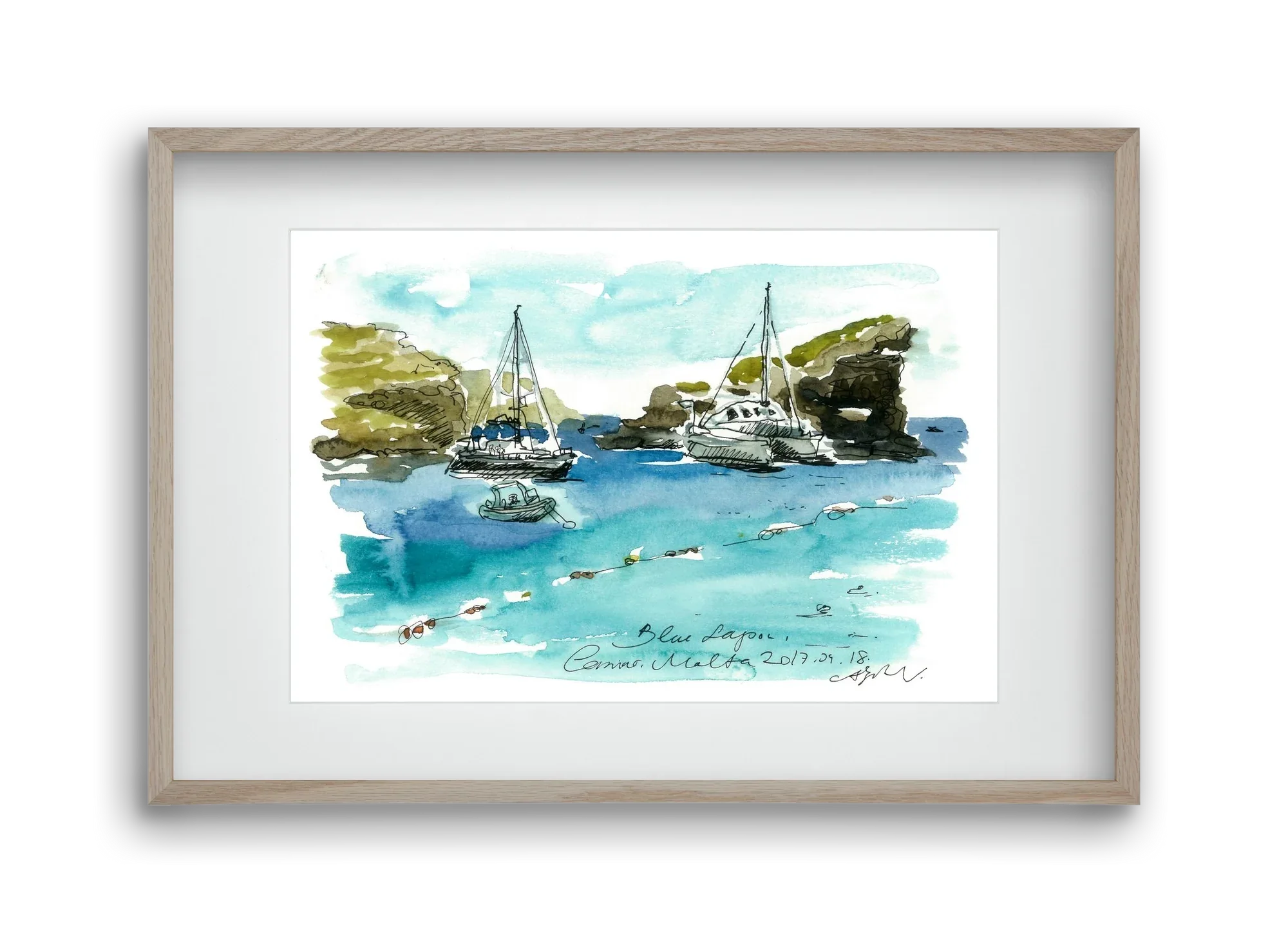 MALTA AQUARELLE NO.2 - artbridge