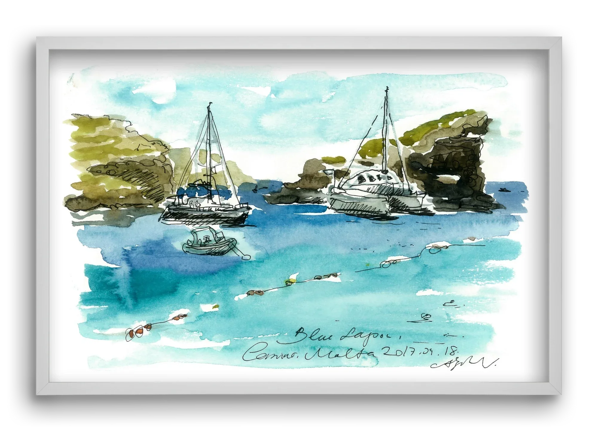 MALTA AQUARELLE NO.2 - artbridge