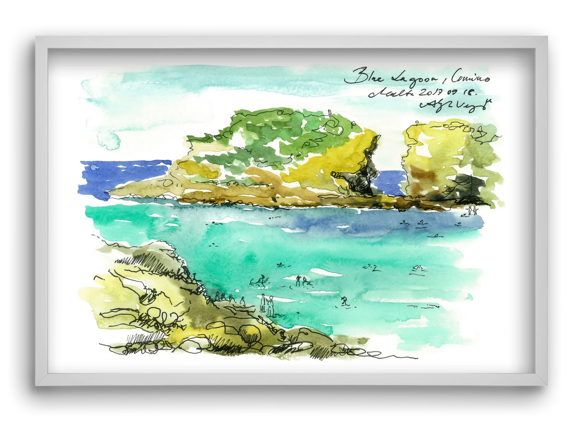 MALTA AQUARELLE NO.3 - artbridge