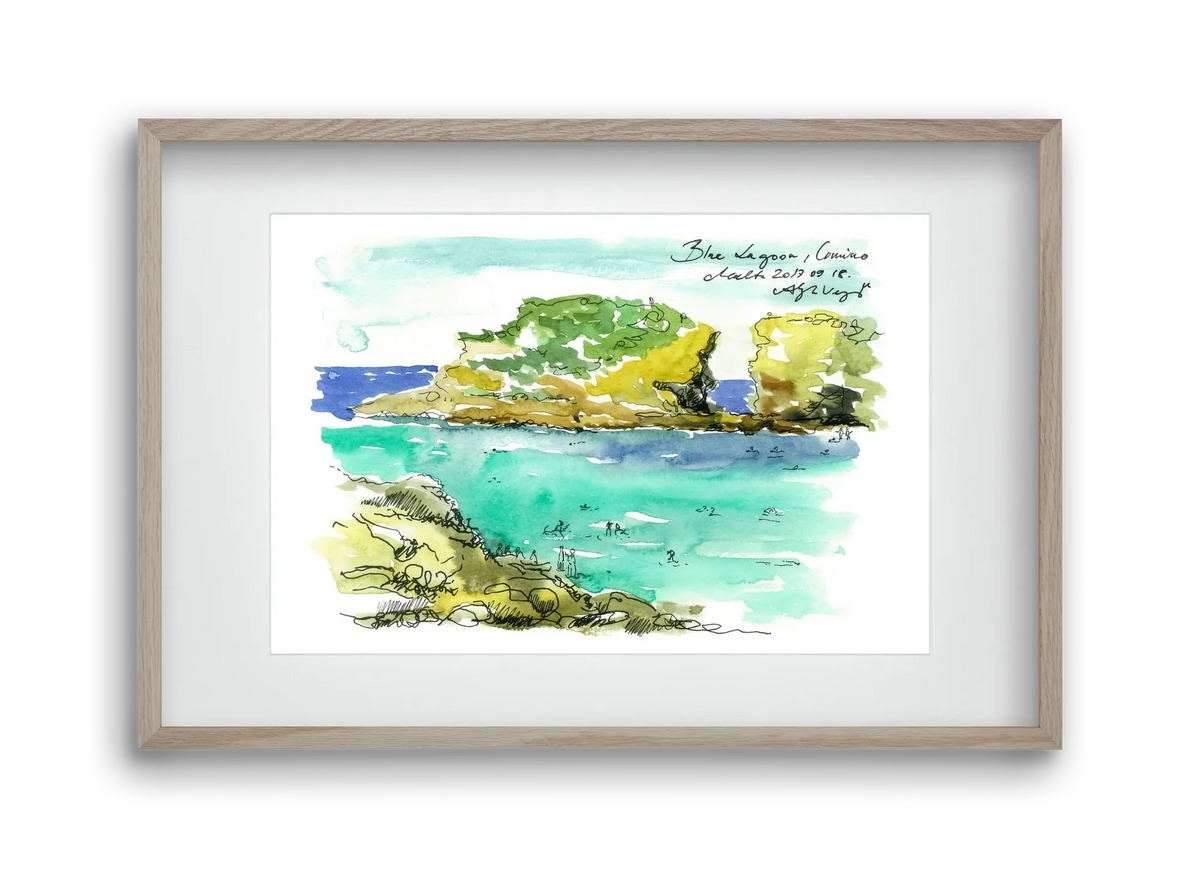MALTA AQUARELLE NO.3 - artbridge