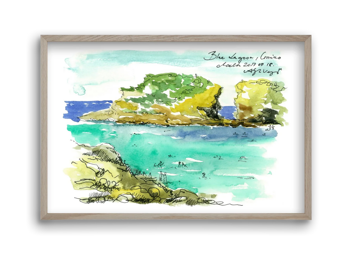 MALTA AQUARELLE NO.3 - artbridge