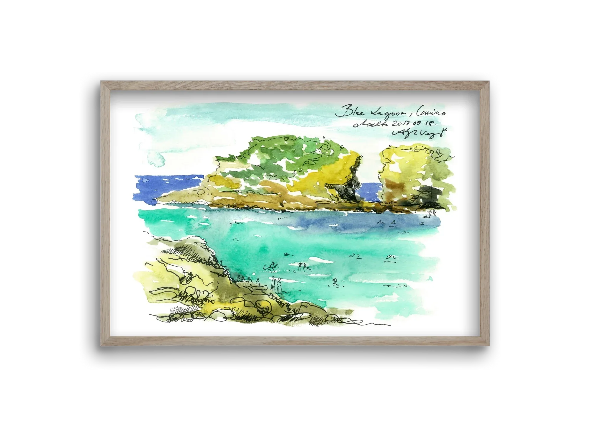 MALTA AQUARELLE NO.3 - artbridge