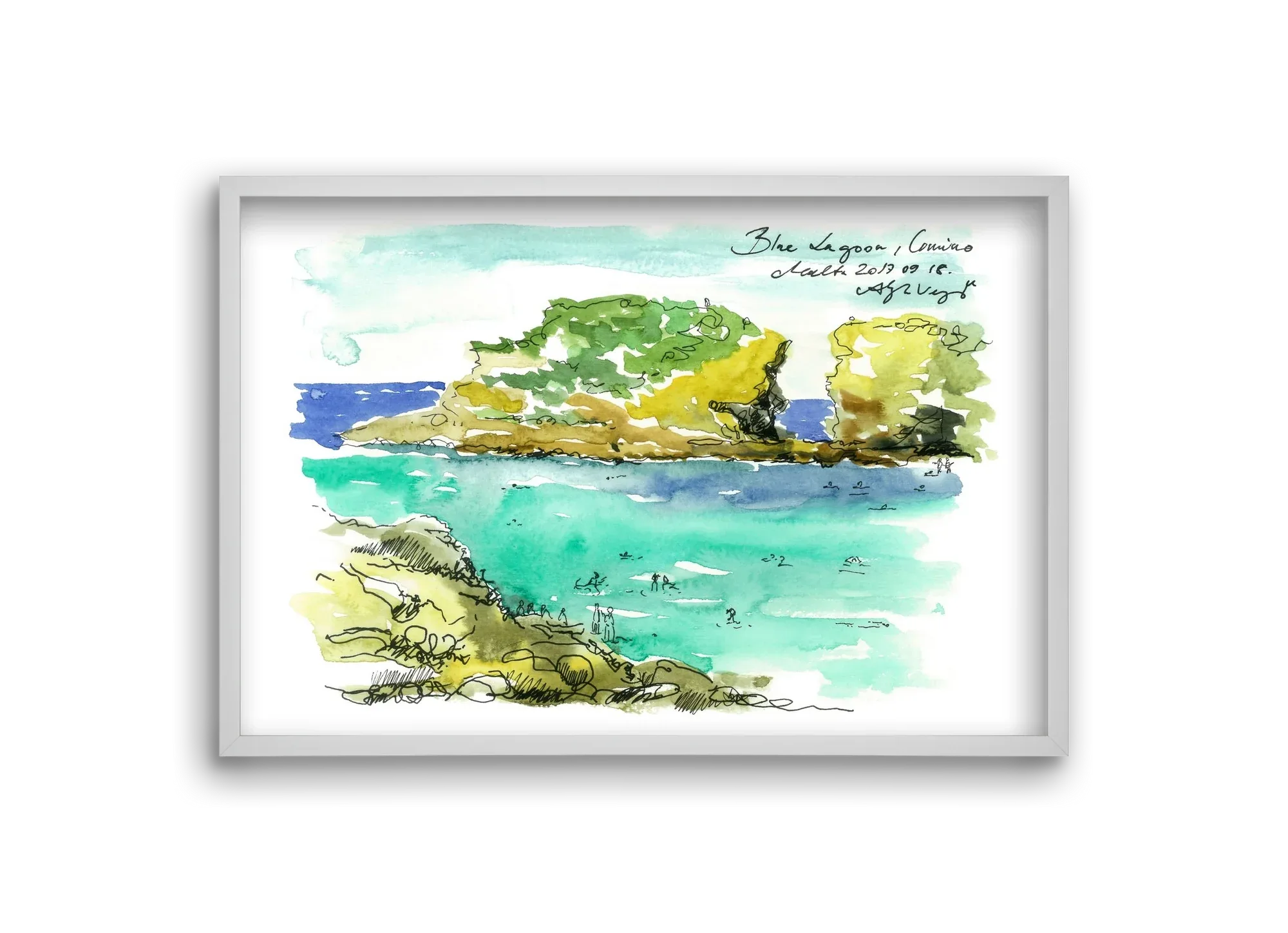 MALTA AQUARELLE NO.3 - artbridge