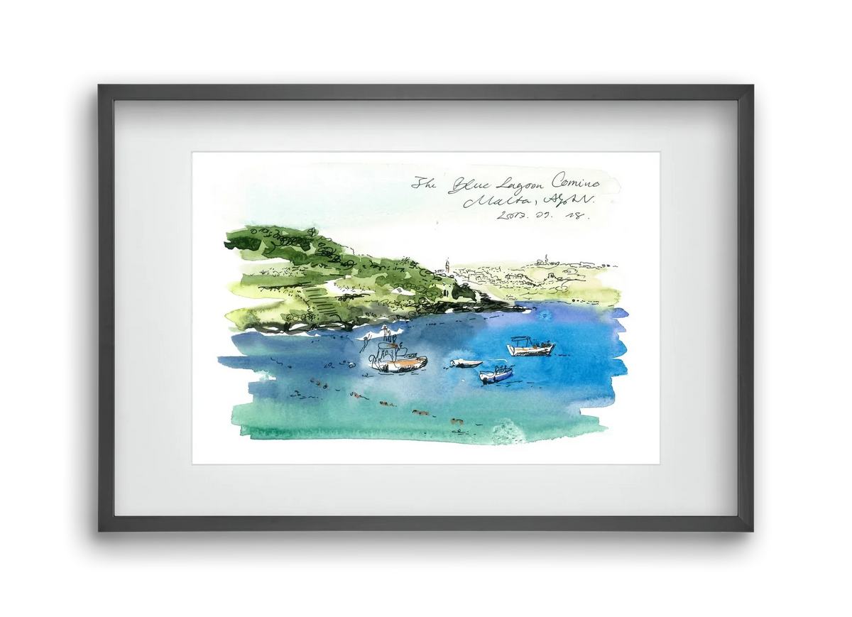 MALTA AQUARELLE NO.4 - artbridge