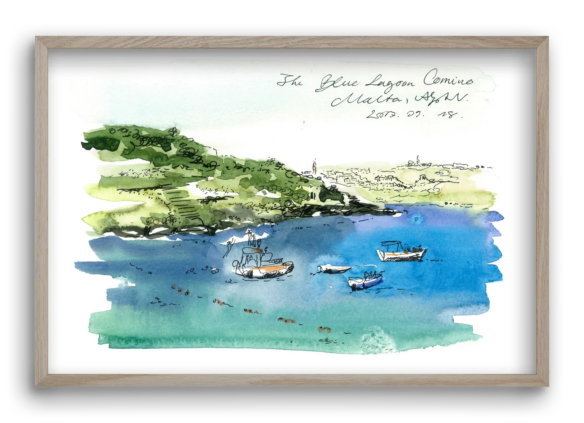 MALTA AQUARELLE NO.4 - artbridge