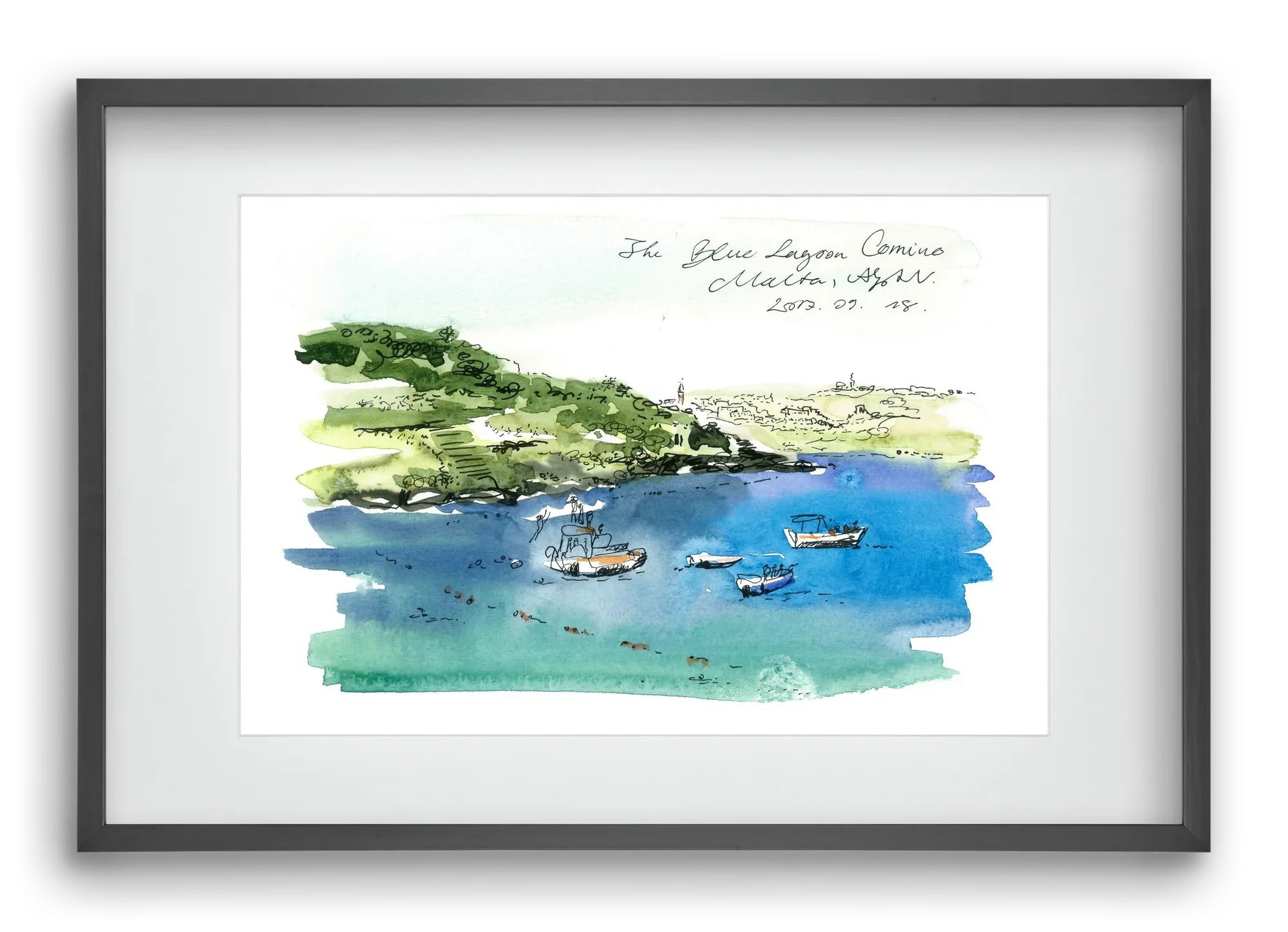MALTA AQUARELLE NO.4 - artbridge