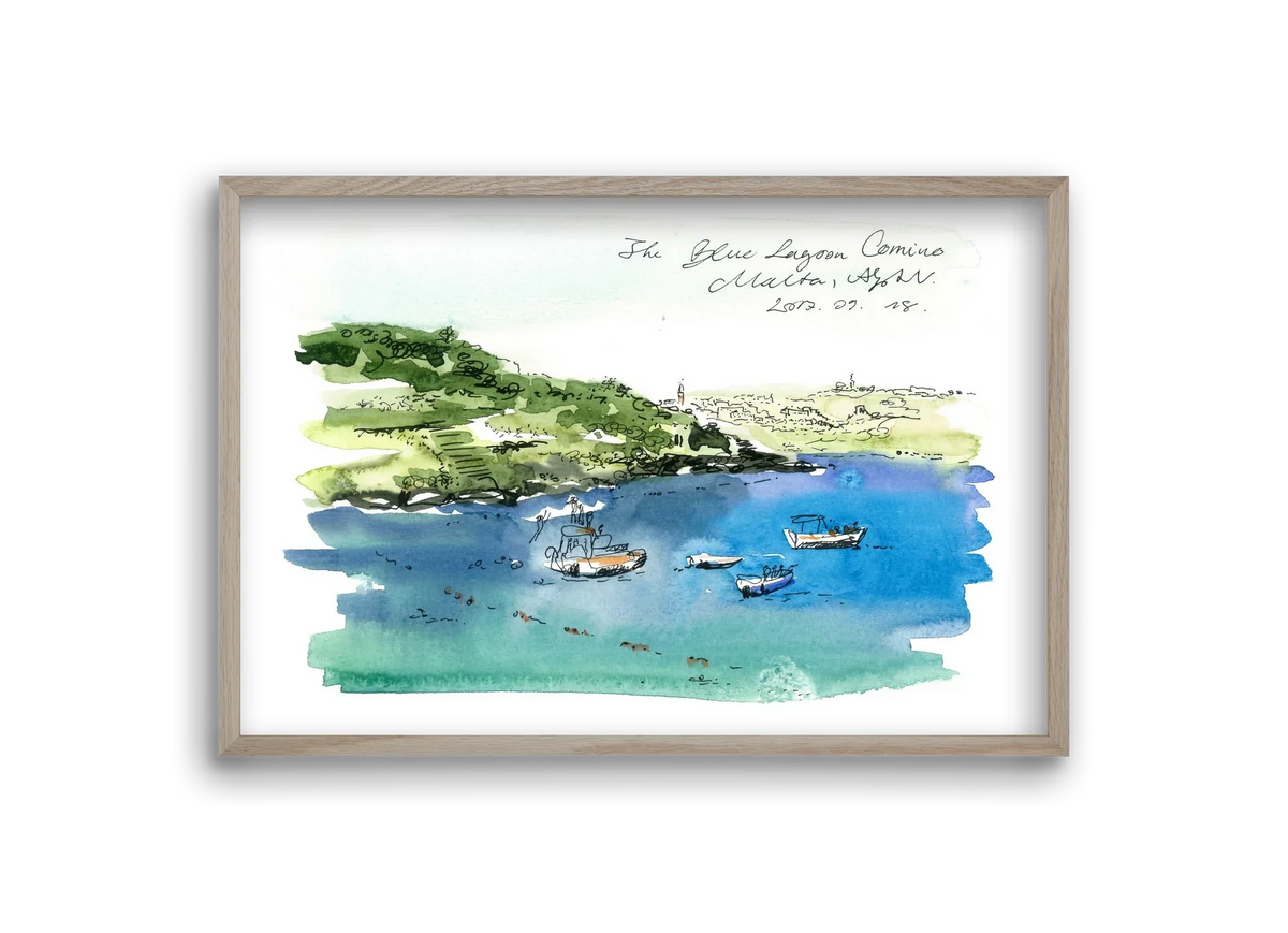MALTA AQUARELLE NO.4 - artbridge