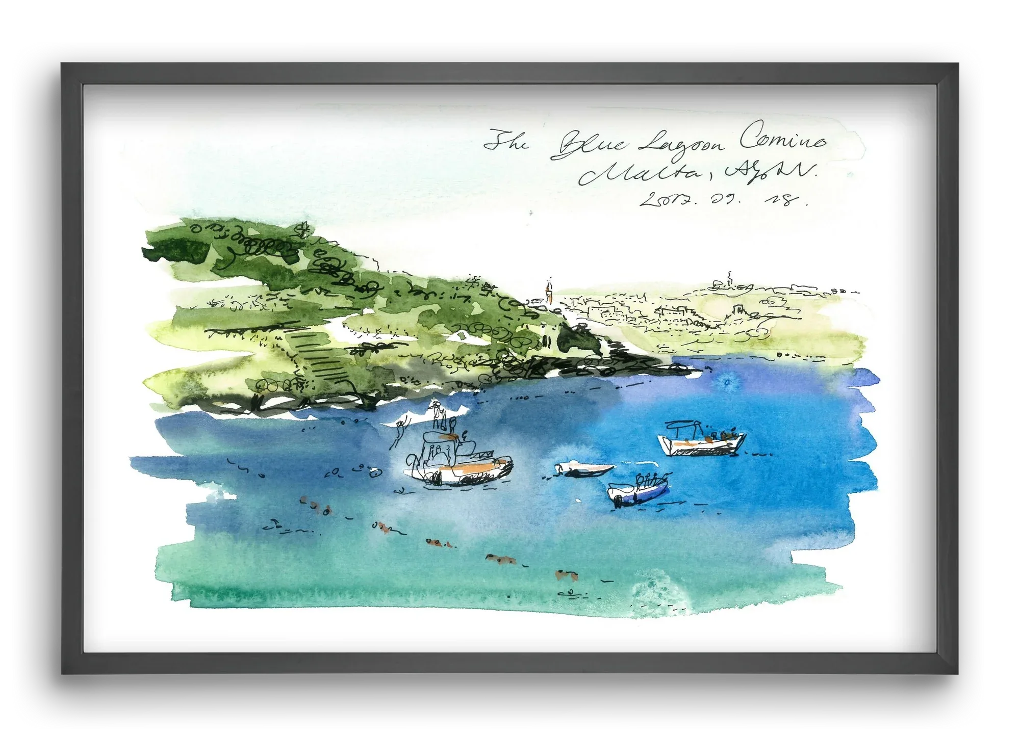 MALTA AQUARELLE NO.4 - artbridge
