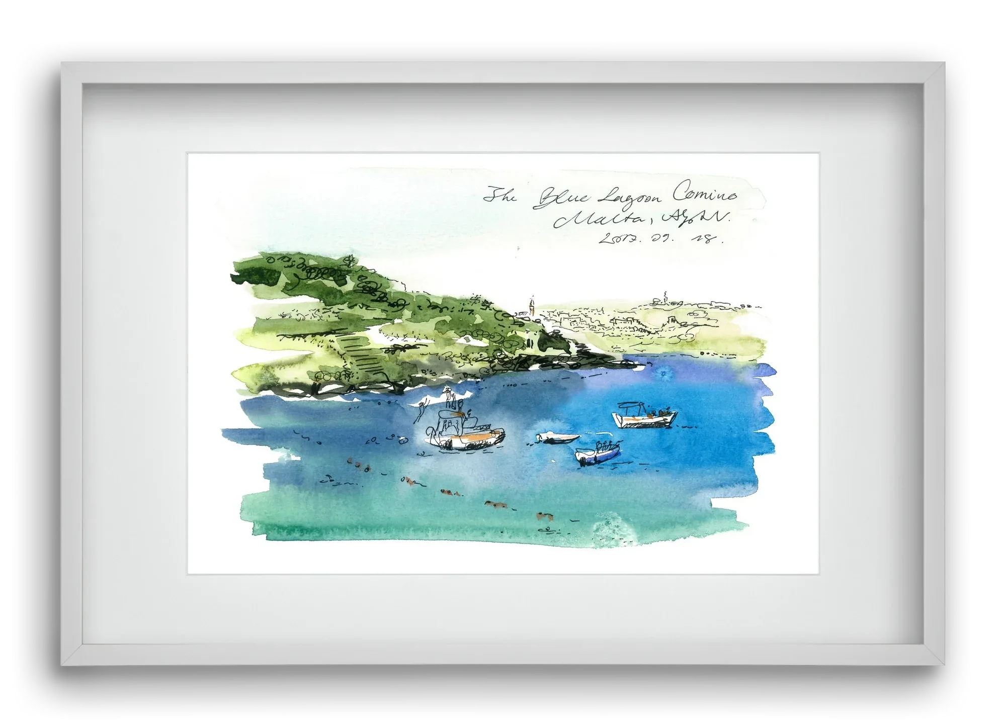 MALTA AQUARELLE NO.4 - artbridge