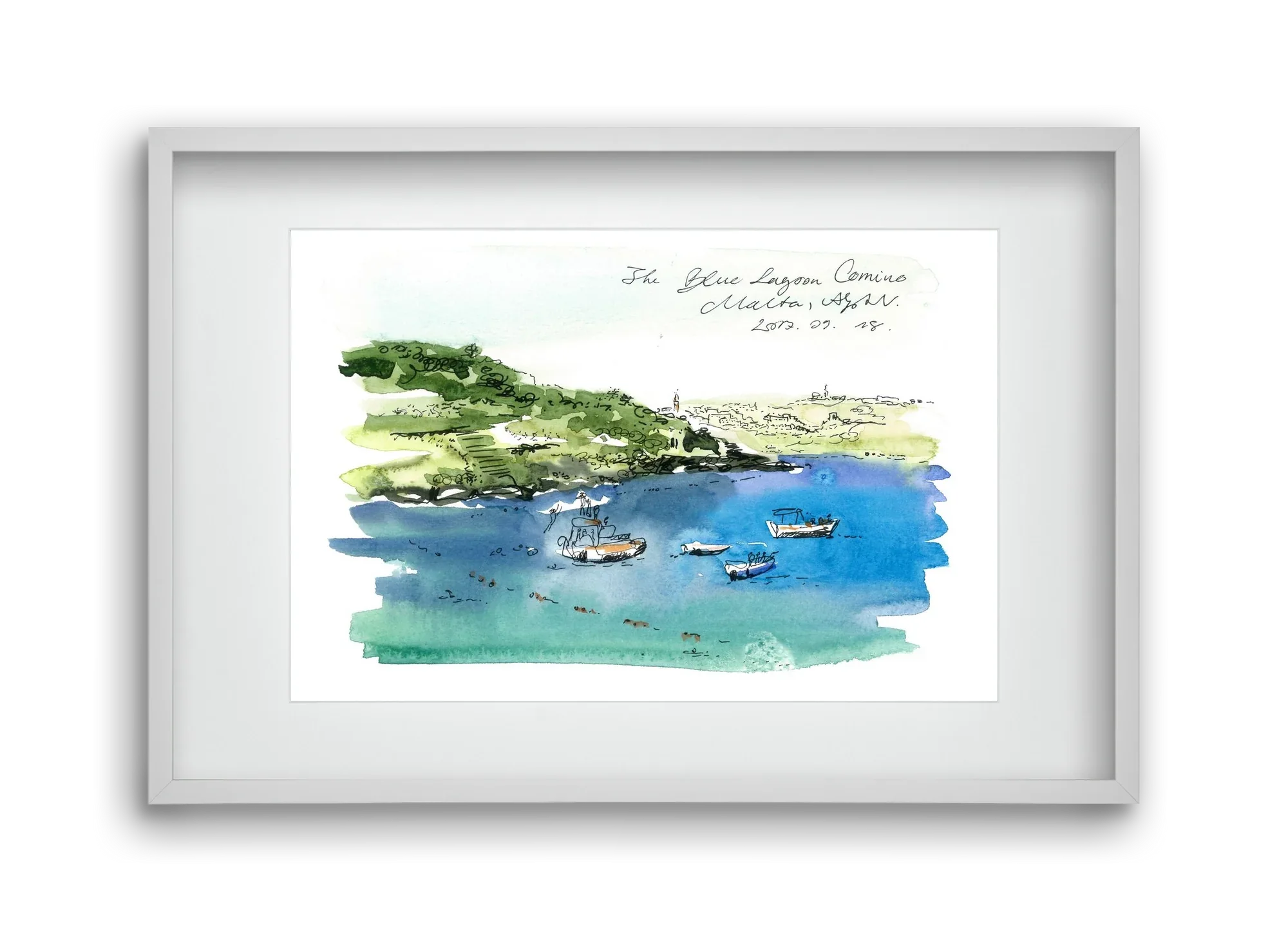 MALTA AQUARELLE NO.4 - artbridge
