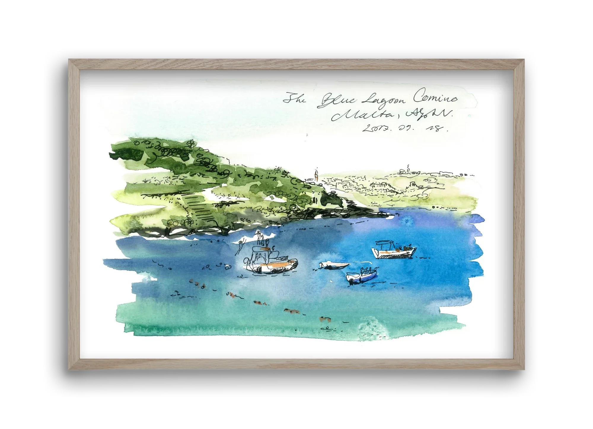 MALTA AQUARELLE NO.4 - artbridge
