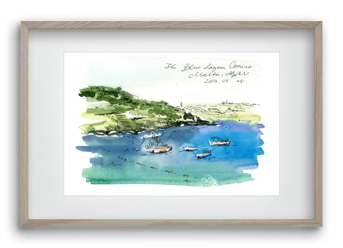 MALTA AQUARELLE NO.4 - artbridge